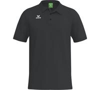 Erima TS Maglietta Polo con Logo (2112615) Unisex - Adulto, Nero, 4XL
