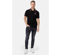 Lonsdale - Poloshirt LYNTON, Maglia a maniche lunghe Uomo, Nero (Schwarz), X-Large (Taglia Produttore: X-Large)