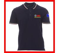 POLO MAGLIA FELPA 118 SOCCORSO EMERGENZA SANITARIA CON LA TUA MANSIONE RICAMATA