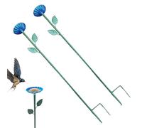 Polo mangiatoia per uccelli, della mangiatoia per uccelli | Decorazioni di pali per alimentatore pesante,Wild Bird Watcher a prova di scoiattolo stand per piccoli animali, cortile del patio da cortile