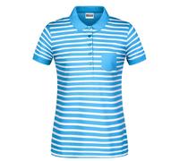 POLO MANICA CORTA RIGHE DONNA JAMES NICHOLSON TOP QUALITY JN8029 FASHION STYLE