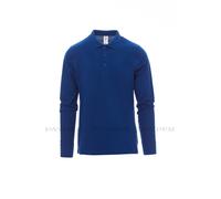 Payper FLORENCE Polo Uomo Manica Lunga Cotone 210g con 3 Bottoni Piquet