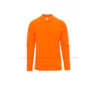 Polo manica lunga 100% cotone Payper Verona anche taglie forti FINO ALLA 5XL