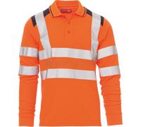 POLO MANICA LUNGA ALTA VISIBILITA' CATARIFRANGENTE LAVORO PAYPER GUARD+ WINTER