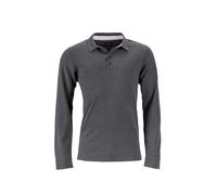 POLO MANICA LUNGA CON CONTRASTO James&Nicholson UOMO FASHION STYLE TOP QUALITY