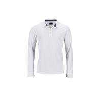 POLO MANICA LUNGA CON CONTRASTO James&Nicholson UOMO FASHION STYLE TOP QUALITY