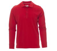 Polo Manica Lunga Payper FLORENCE Uomo Maglia T-Shirt Sfiancata Cotone 3 Bottoni