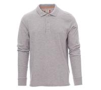 Polo Manica Lunga Payper FLORENCE Uomo Maglia T-Shirt Sfiancata Cotone 3 Bottoni