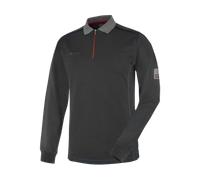 Polo manica lunga Stretch X antracite