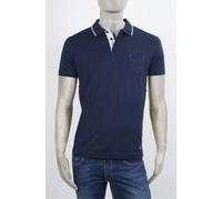 POLO MARKUP IN COTONE JERSEY 3 BOTTONI M.CORTA BIANCO CON TASCHINO SLIM FIT