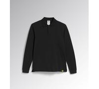 POLO ML ATLANTIS ORGANIC manica lunga Diadora Utility Nero 177954 80013