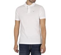 Barbour Tartan piqué Polo L White