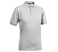 Polo MYDAY Blu e Grigia Taglie M, L, XL, XXL 100% cotone Jersey 3 Bottoni 150 g.