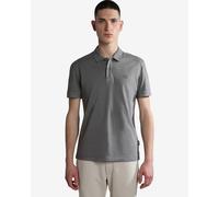 Polo Napapijri Elbas manica corta grigio bianco - XS