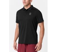 Polo da tennis da uomo Nike Court Advantage Dri-Fit Tennis - Nero (L)