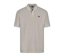 Polo Norway Uomo a Manica Corta, Colletto giricollo con righino in Contrasto, 100% Cotone