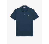 Polo originale Lacoste da uomo vestibilità classica L.12.12 in blu minerale