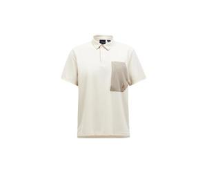 Polo peak performance pocket beige a manica corta