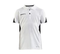 Polo per bambini Craft pro control impact Bianco 8/10 anni