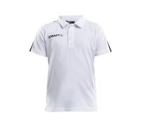 Polo per bambini Craft progress Blanc 12/14 ans