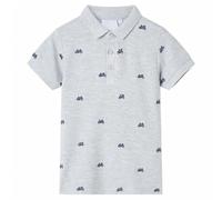 Polo per Bambini Grigio Mélange 104