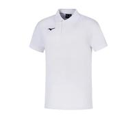 Polo per bambini Mizuno Shizuoka Blanc 8 ans