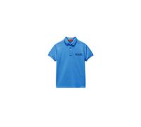 Polo per bambini Napapijri Box Logo Bleu 14 ans