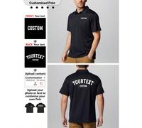 Polo personalizzate da uomo, carica immagini creative, testo personalizzato, regali di compleanno, business, abbigliamento da lavoro L,M,S,XL,XS,XXLPiqué