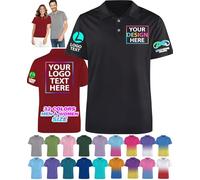 Polo personalizzate per uomo/donna Progettare il proprio logo Nome Camicie da golf Camicie da lavoro personalizzate Personalizzate Regali di lavoro