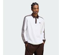 POLO PINSTRIPES LONGSLEEVE White L