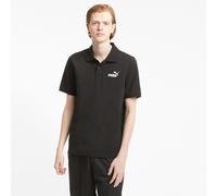 Polo Puma Pique Essentials manica corta nero bianco - L