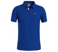 Polo Polo Tommy Jeans Polo Logo Fronte Cotone Blu