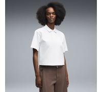 Polo PUMA Class dal taglio morbido da donna, Abbigliamento, Bianco, L L