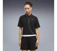 Polo PUMA Class dal taglio morbido da donna, Abbigliamento, Nero, M M