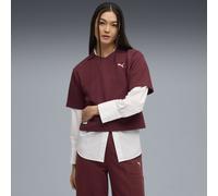 Polo PUMA Class dal taglio morbido da donna, Abbigliamento, Rosso, XL XL