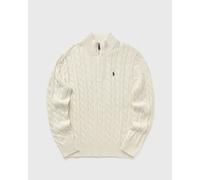 Polo Ralph Lauren - Pull demi-zippé en coton torsadé Bianco - Abbigliamento L Bianco