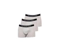 Polo Ralph Lauren – Confezione 3 paia boxer aderenti grigio mélange con fascia in vita con logo M