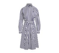 Polo Ralph Lauren Chemisier a righe con cintura IT 42 Blu navy/Bianco