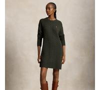 Polo Ralph Lauren Abito in lana e cashmere a trecce L Green