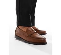 Ralph Lauren Ftw Alston Leather Penny Loafers Marrone EU 45 Uomo