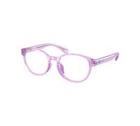 Polo Ralph Lauren Bambino PP8550U 6251 Montature da vista Iniettato Viola Trasparente Pantos Normale