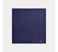 Polo Ralph Lauren Bandana in twill e seta a pois TAGLIA UNICA Blue