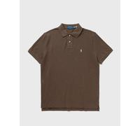 Polo Ralph Lauren BASIC MESH-SSL-KNT men Polos brown in taglia:M