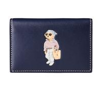 POLO RALPH LAUREN Bear Portafoglio Pelle 10 cm blu