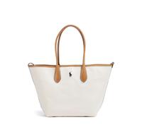 Polo Ralph Lauren Bellport Borsa shopper avorio, cotone, donna