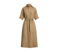 Polo Ralph Lauren - Belted Button-Up Shirt Dress - - Dresses - Donna - Marrone - XL
