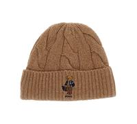 Polo Ralph Lauren - Berretto a coste Polo Bear - - Accessories - Donna - Beige - ONE SIZE