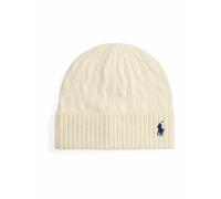 Polo Ralph Lauren - Cable Knit Beanie - - Accessories - Donna - Beige - ONE SIZE