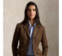 Polo Ralph Lauren Blazer da equitazione monopetto in tweed IT 44 Brown