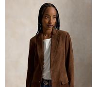 Polo Ralph Lauren Blazer in camoscio monopetto IT 52 Brown